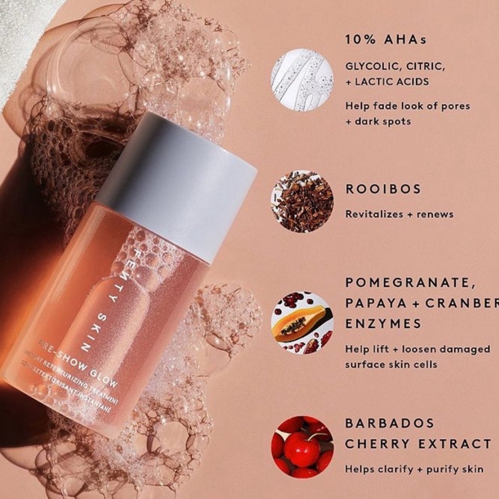 FENTY SKIN Pre-Show Glow Instant Retexturizing Treatment and Applicator - Picture 5 of 8